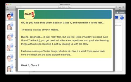 Learn Spanish Levels I & II with Bueno, entonces... screenshot