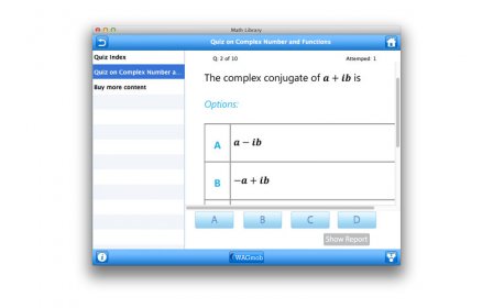 Math Library by WAGmob screenshot