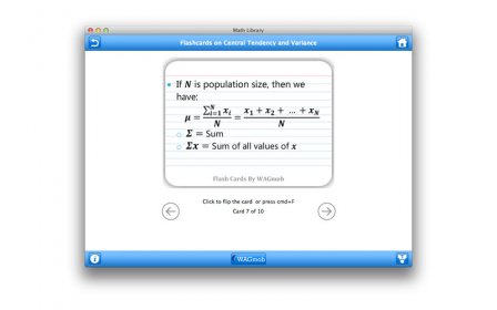 Math Library by WAGmob screenshot