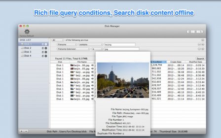 Disk Manager - Browse disks offline screenshot