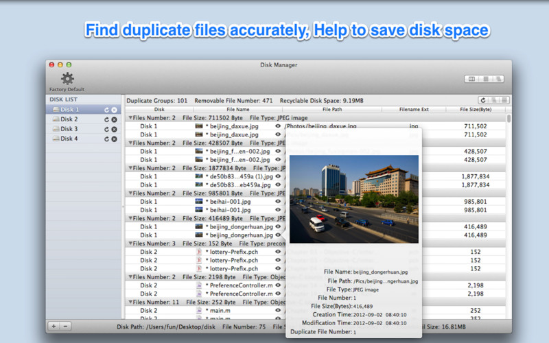 Disk Manager - Manage all disks 3.2 : Disk Manager - Browse disks offline screenshot