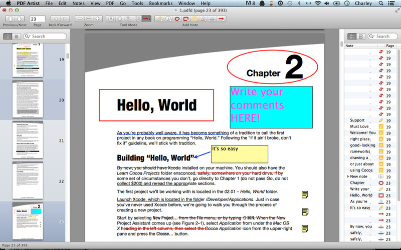 PDF Artist 1.0 : PDF Artist screenshot