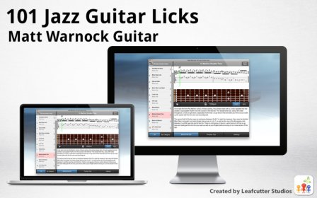 Matt Warnock 101 Jazz Guitar Licks screenshot