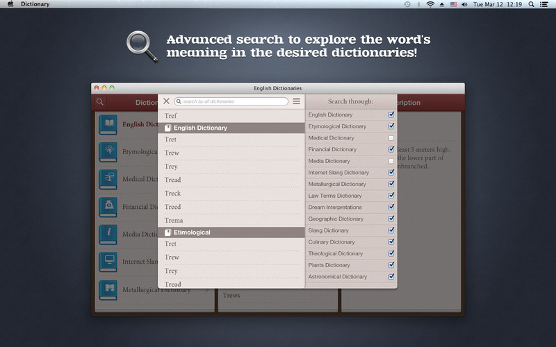 Pocket Dictionary 20in1 Lite 1.0 : Pocket Dictionary 20in1 screenshot