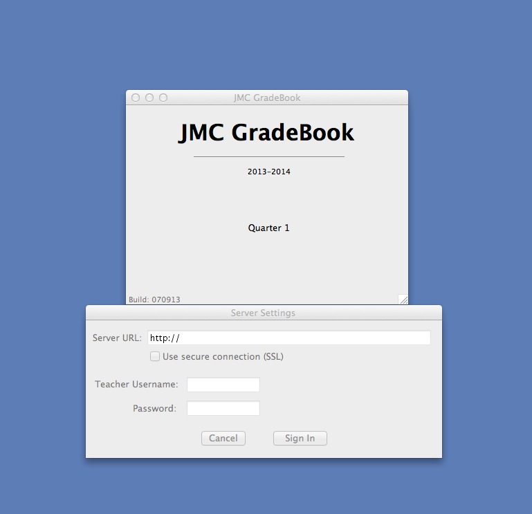 IP GradeBook 4.3 : Main window