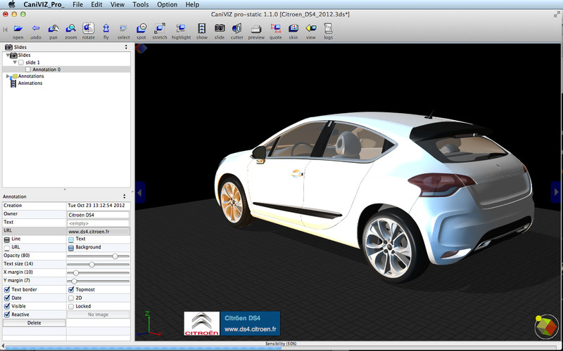 CaniVIZ 3D Pro 1.1 : CaniVIZ 3D Pro screenshot