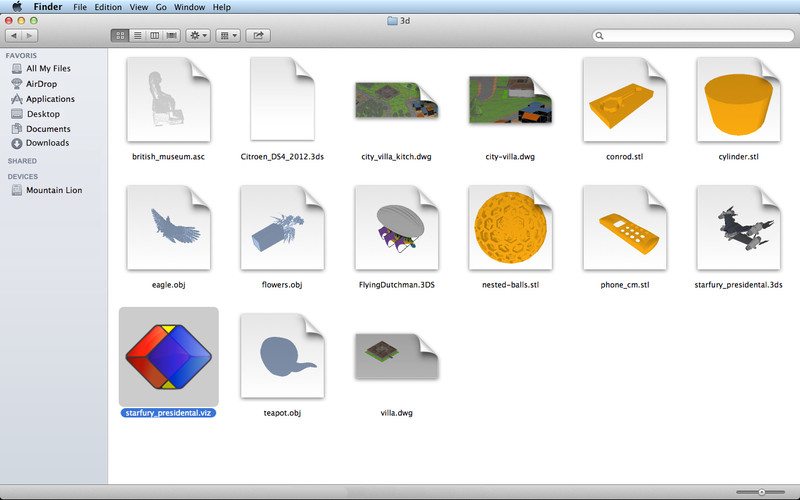 CaniVIZ 3D Preview 1.1 : CaniVIZ 3D Preview screenshot