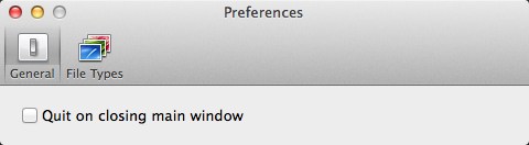 LilyView 1.0 : Preferences Window