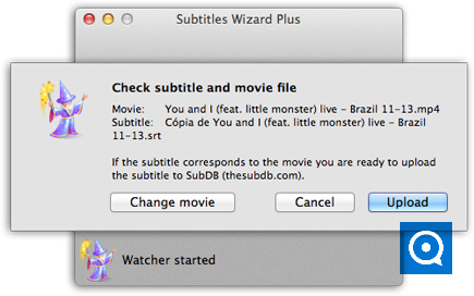 Subtitles Wizard 1.1 : Main window