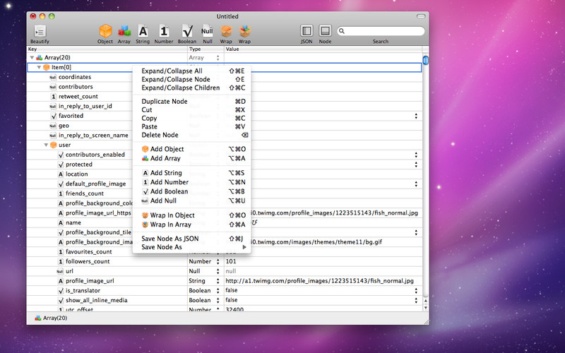 Power JSON Editor 1.3 : Power JSON Editor screenshot