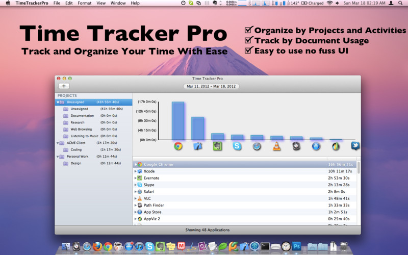 Time Tracker Pro (Limited) 1.9 : Time Tracker Pro (Limited) screenshot