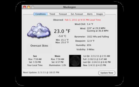 WeatherMan screenshot