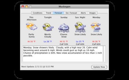 WeatherMan screenshot