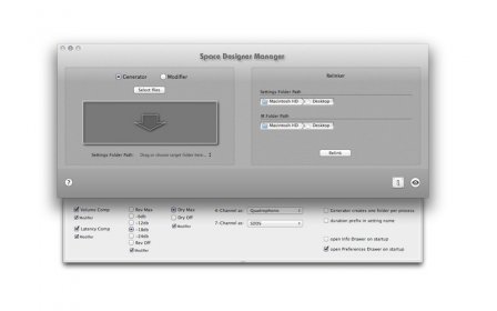Space Designer Manager screenshot