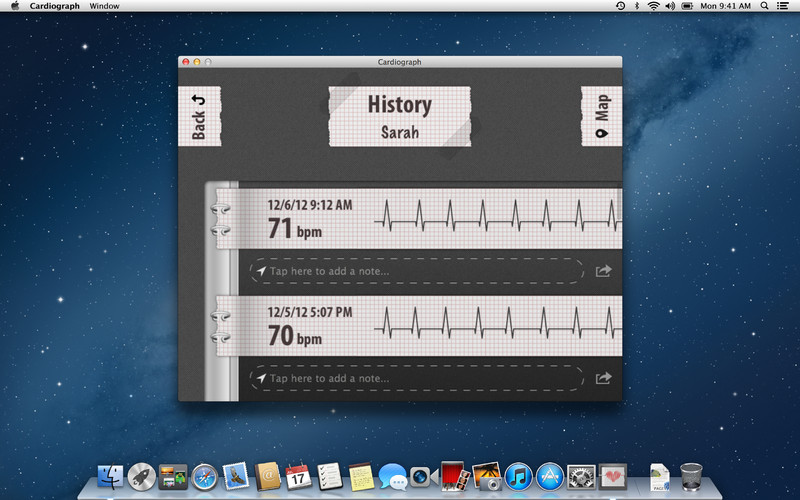Cardiograph - Heart Rate Meter 1.1 : Cardiograph - Heart Rate Meter screenshot