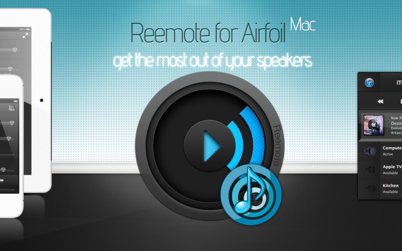 Reemote for Airfoil 1.3 : Reemote for Airfoil screenshot