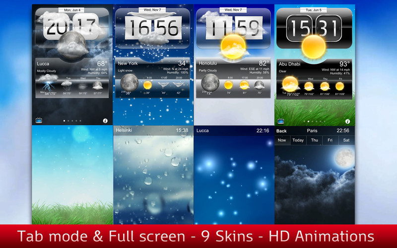 Weather Tab Pro 1.1 : Weather Tab Pro screenshot