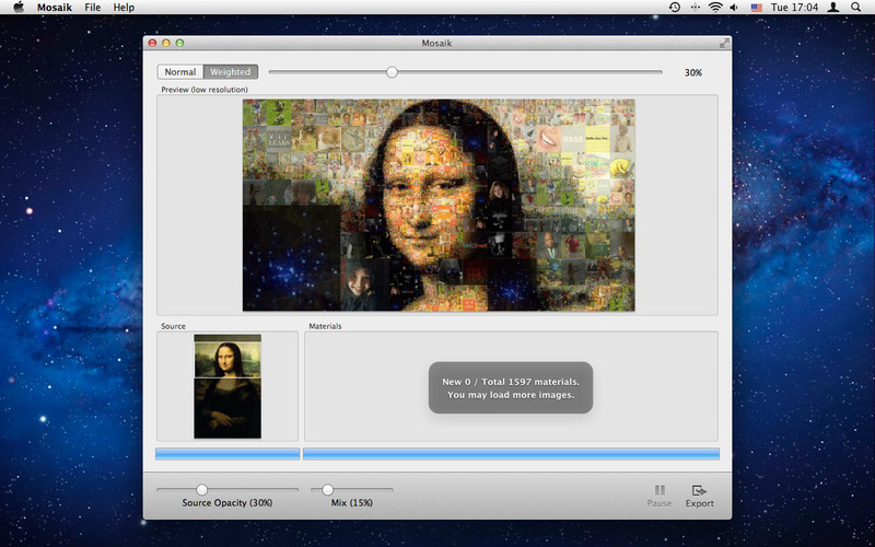 Mosaik 1.2 : Mosaik screenshot