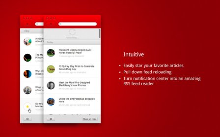 Leaf RSS Reader screenshot