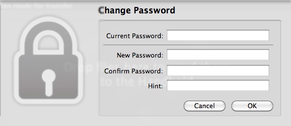 File Magic 2.0 : Password window