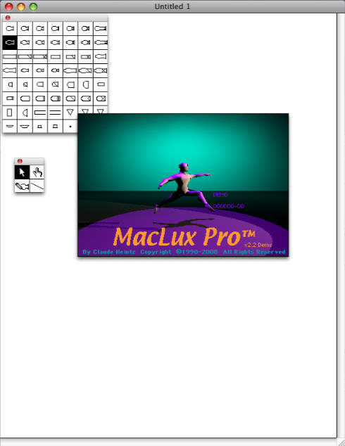 MacLux Pro 2.2 : Main Window