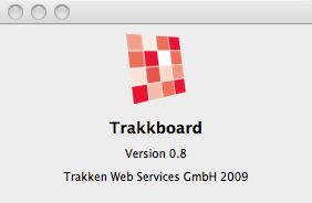 Trakkboard 0.8 : Main window