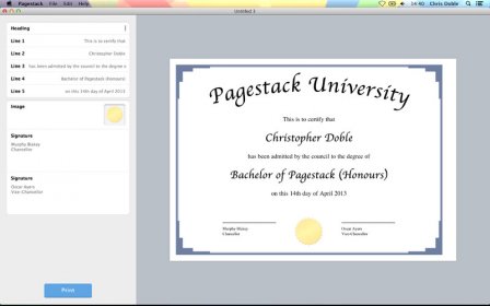 Pagestack screenshot