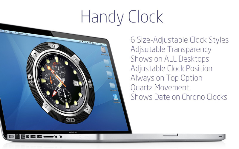 Handy Clock 1.5 : Handy Clock screenshot