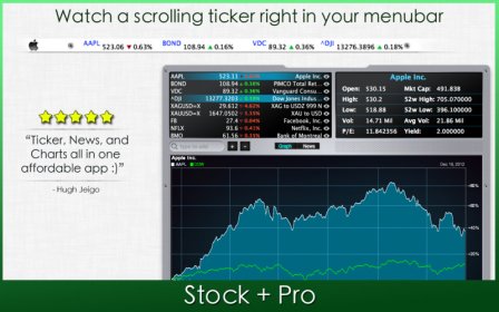 Stock + Pro screenshot