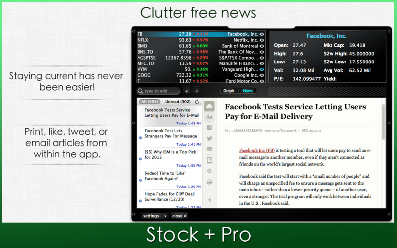 Stock + Pro 1.2 : Stock + Pro screenshot
