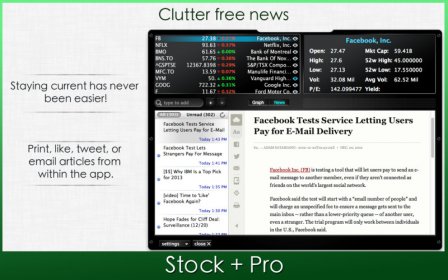 Stock + Pro screenshot