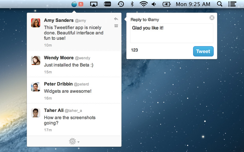 Tweetifier 1.2 : Tweetifier screenshot
