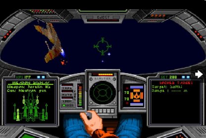 Wing Commander 1 Gameplay Window