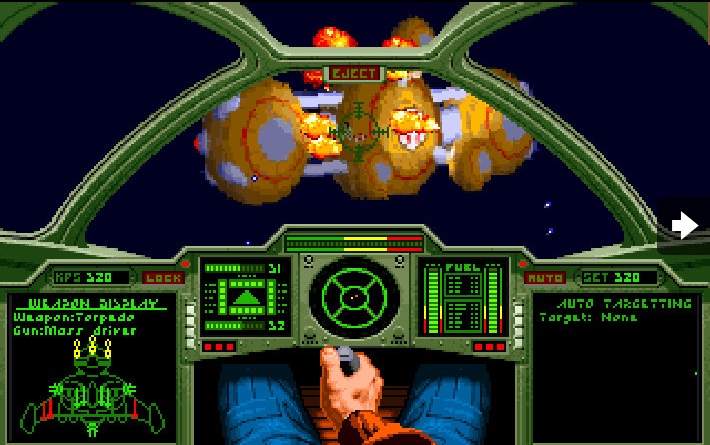Wing Commander 1+2 1.0 : Wing Commander 2 Gameplay Window