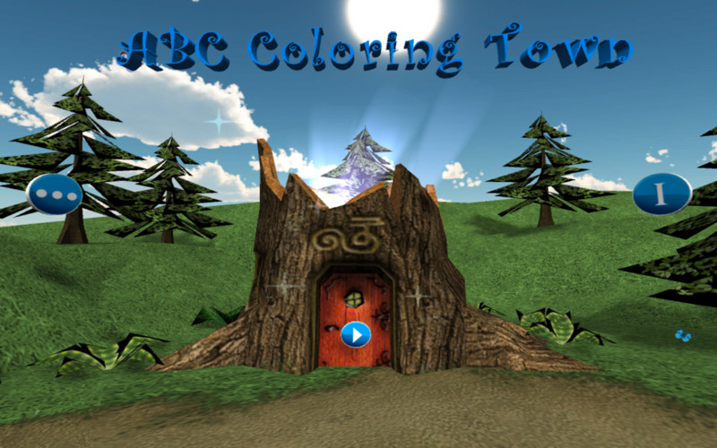 ABC Coloring Town Free 1.0 : ABC Coloring Town Free screenshot