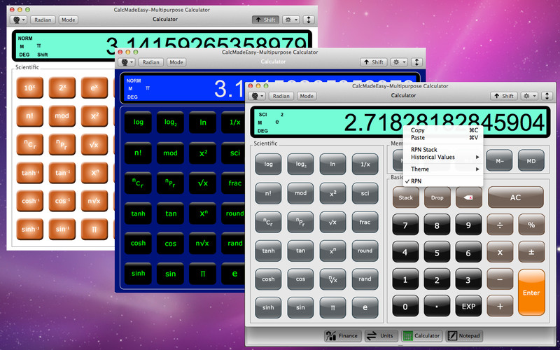 CalcMadeEasy - Multipurpose Calculator 3.1 : CalcMadeEasy screenshot