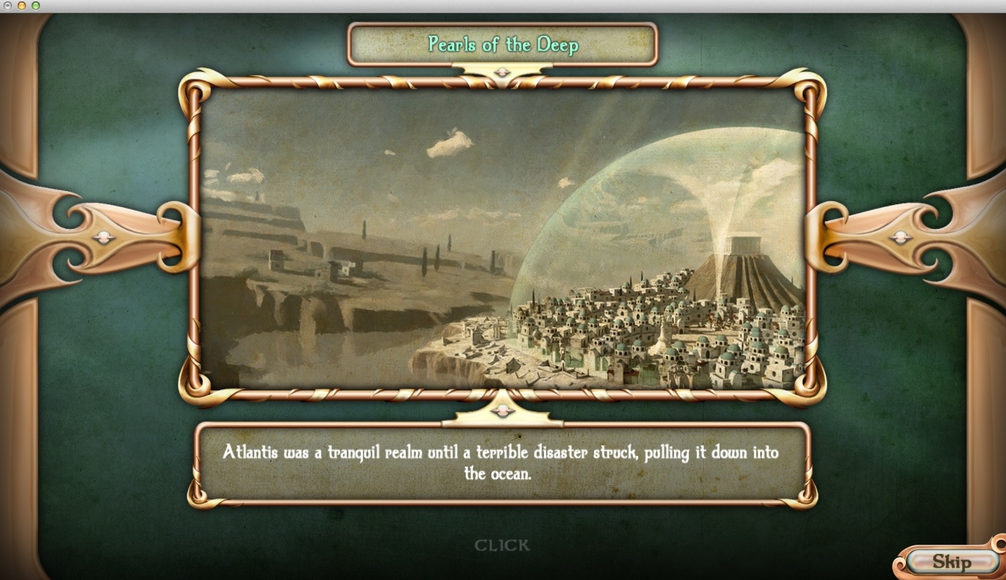 Atlantis: Pearls of the Deep 2.0 : Prologue Window