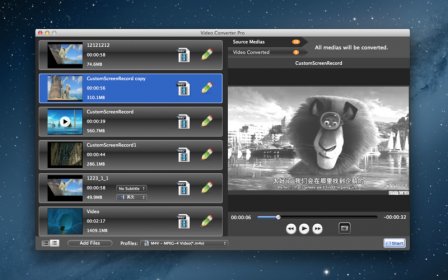 Video Converter Pro Lite screenshot