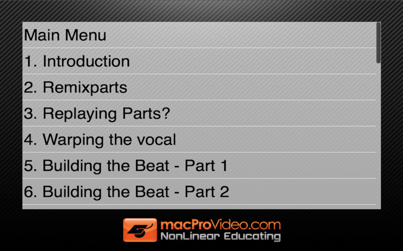 Course For Live 8 Remixing 1.0 : Course For Live 8 Remixing screenshot