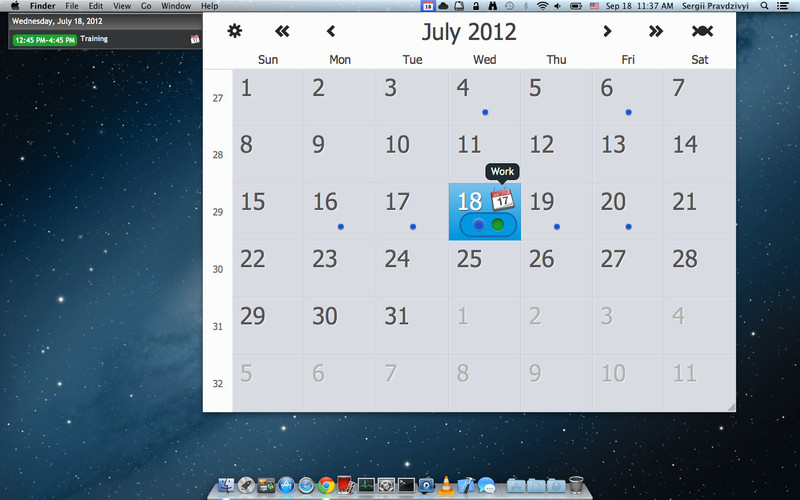 Calendar by Apple Inc. 1.7 : Calendar screenshot