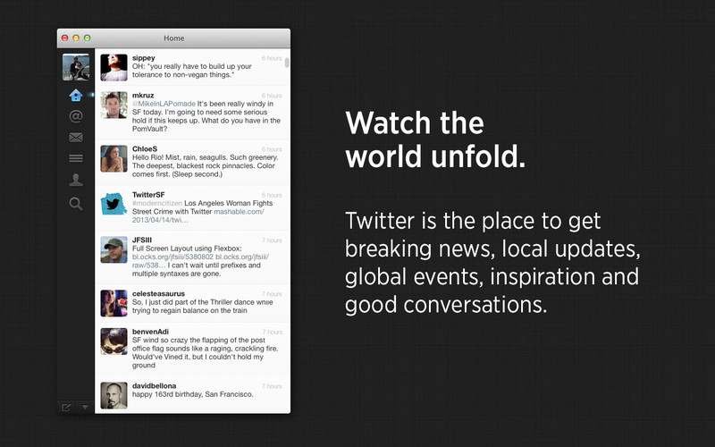 Twitter 2.2 : Twitter screenshot