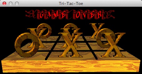 Tri-Tac-Toe 1.3 : Gameplay Window