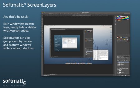 Softmatic ScreenLayers screenshot