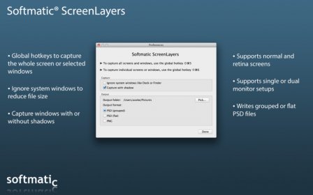 Softmatic ScreenLayers screenshot