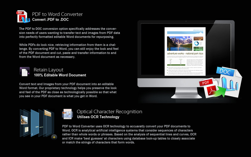 PDF to Word Converter 1.0 : PDF to Word Converter screenshot