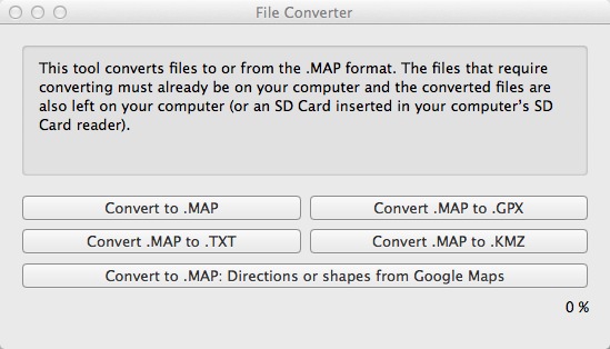 File Converter 1.5 : Main Window