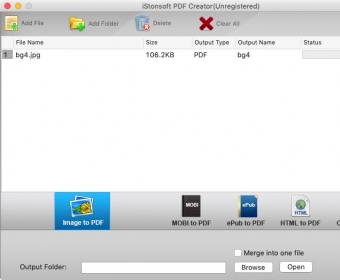 Image to PDF Mode