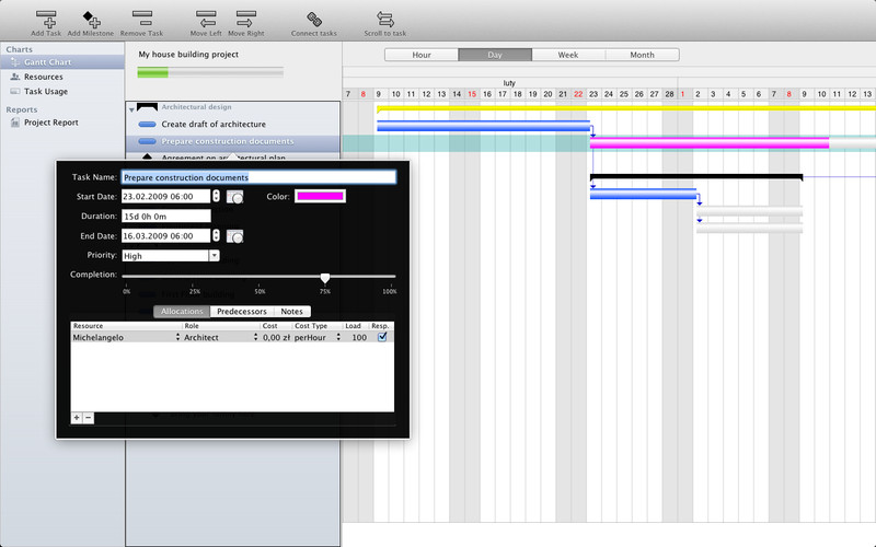 Project Planner 1.2 : Project Planner screenshot