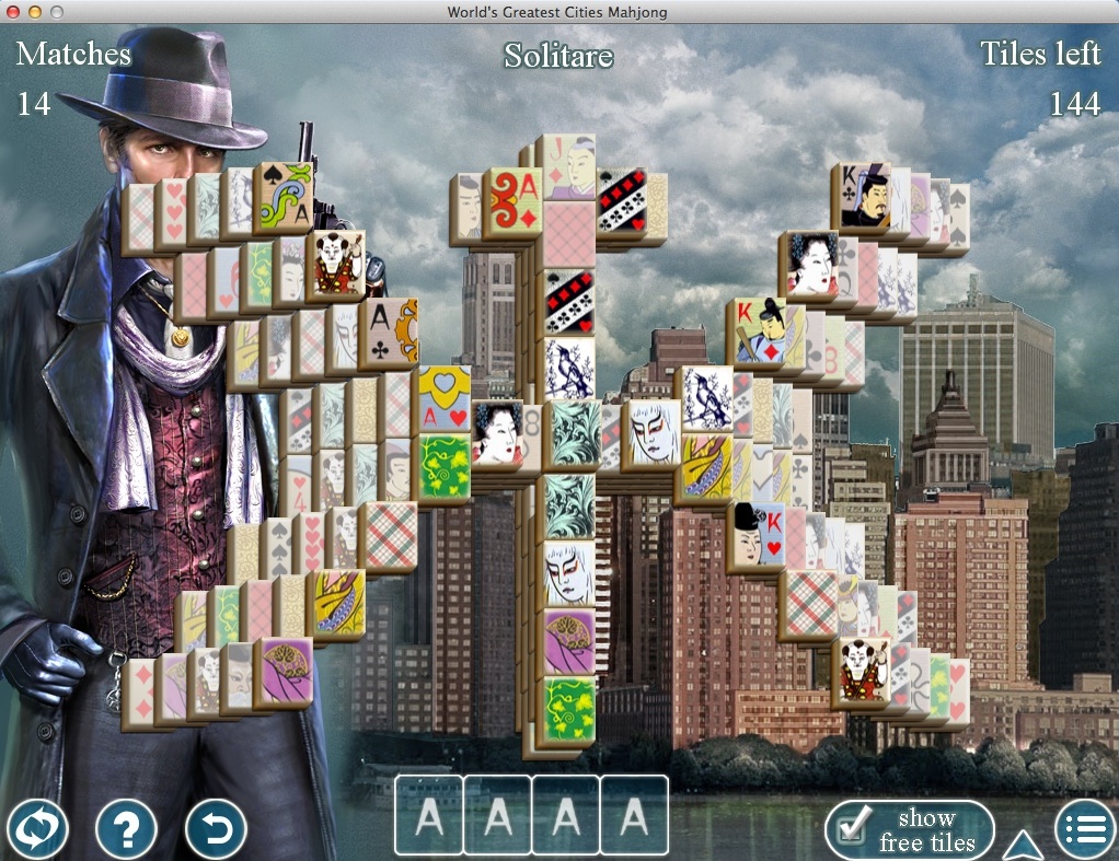 World's Greatest Cities Mahjong 2.0 : Gameplay Window
