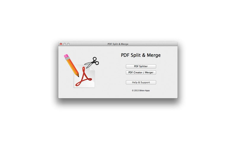 PDF Split & Merge 1.0 : PDF Split & Merge screenshot